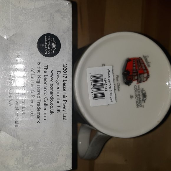 SALE: 2 New In Box Leonardo Collection 8 oz London Coffee Cups (2 CUPS) - Picture 7 of 7
